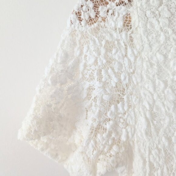 Premise Studio Lacy Short Sleeve Top - Picture 4 of 6